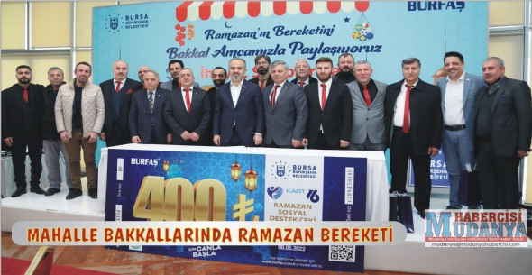 MAHALLE BAKKALLARINDA RAMAZAN BEREKET